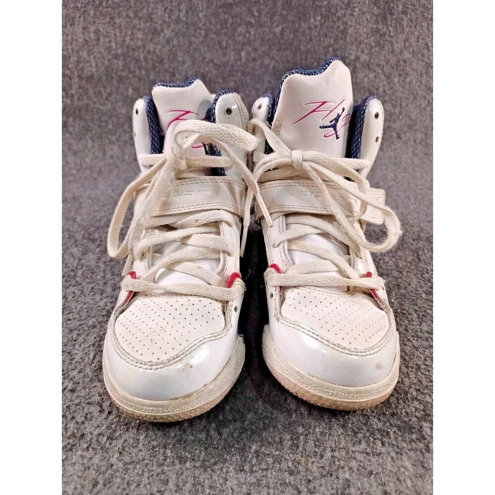 Nike Air Jordan Girls Flight 45 High Cut 524863-116 Sneakers US 12C EUR 25.9